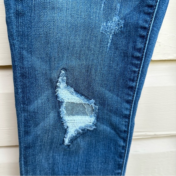 Judy Blue Skinny Jeans Distressed High Rise Ankle Length 31, 13 - Picture 3 of 8